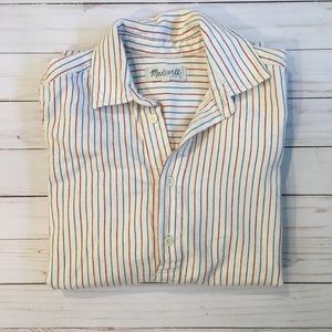 Madewell Striped Button Down